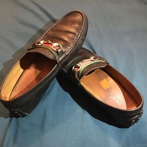 Gucci leather drivers